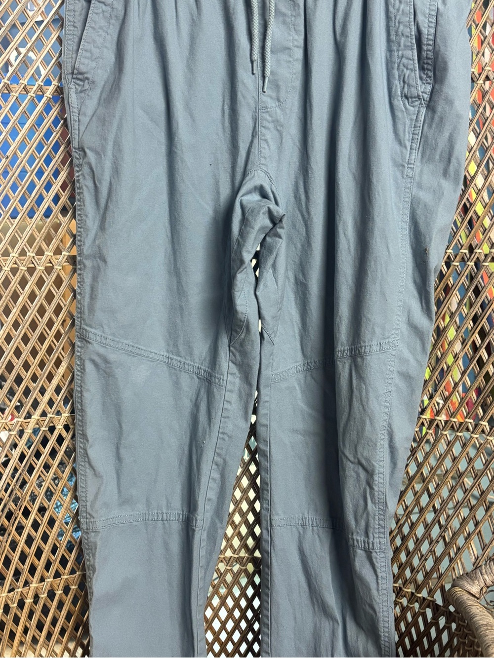 George Slate Blue Cargo Jogger Pants
